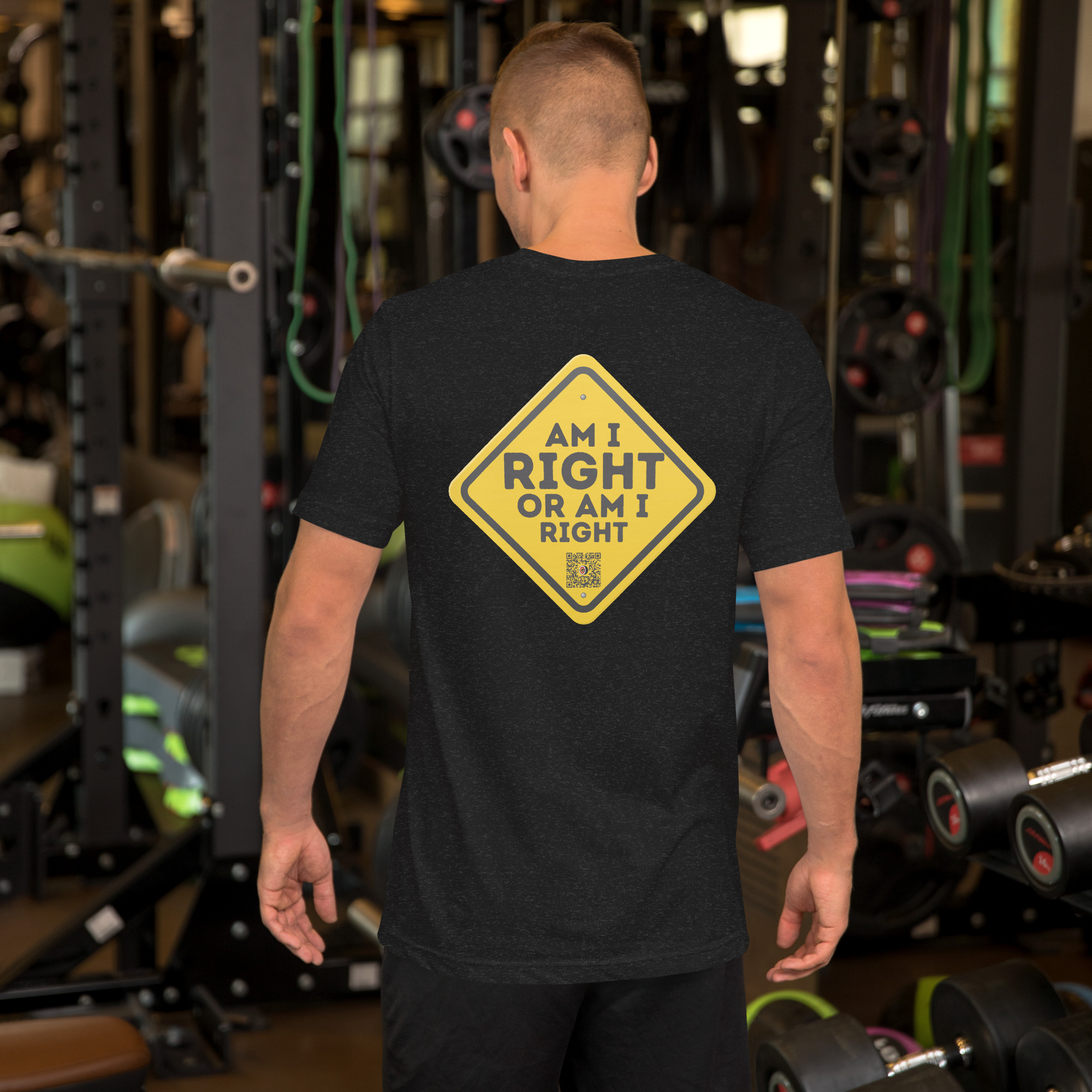 Am I Right Caution Tee - Image 18