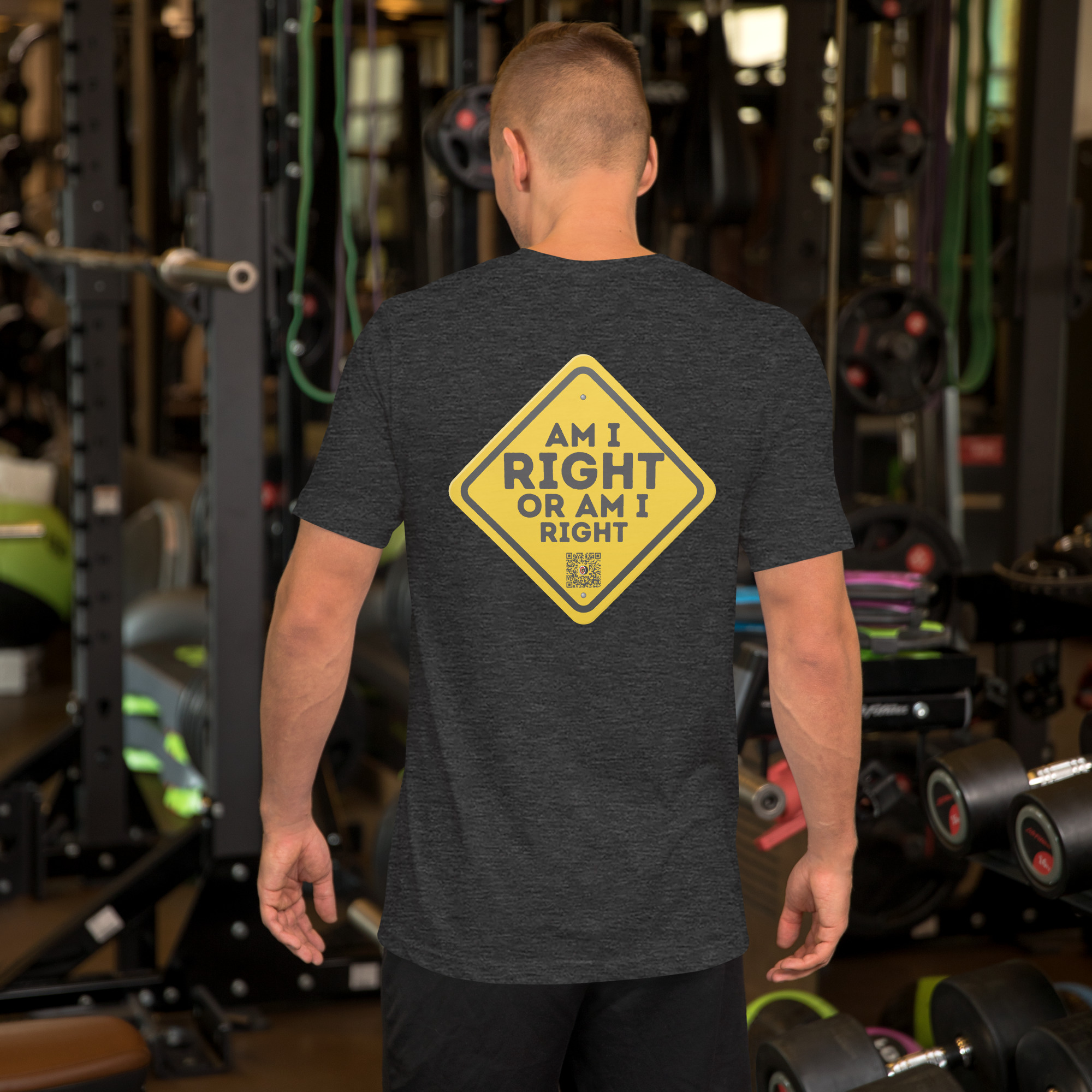 Am I Right Caution Tee - Image 22