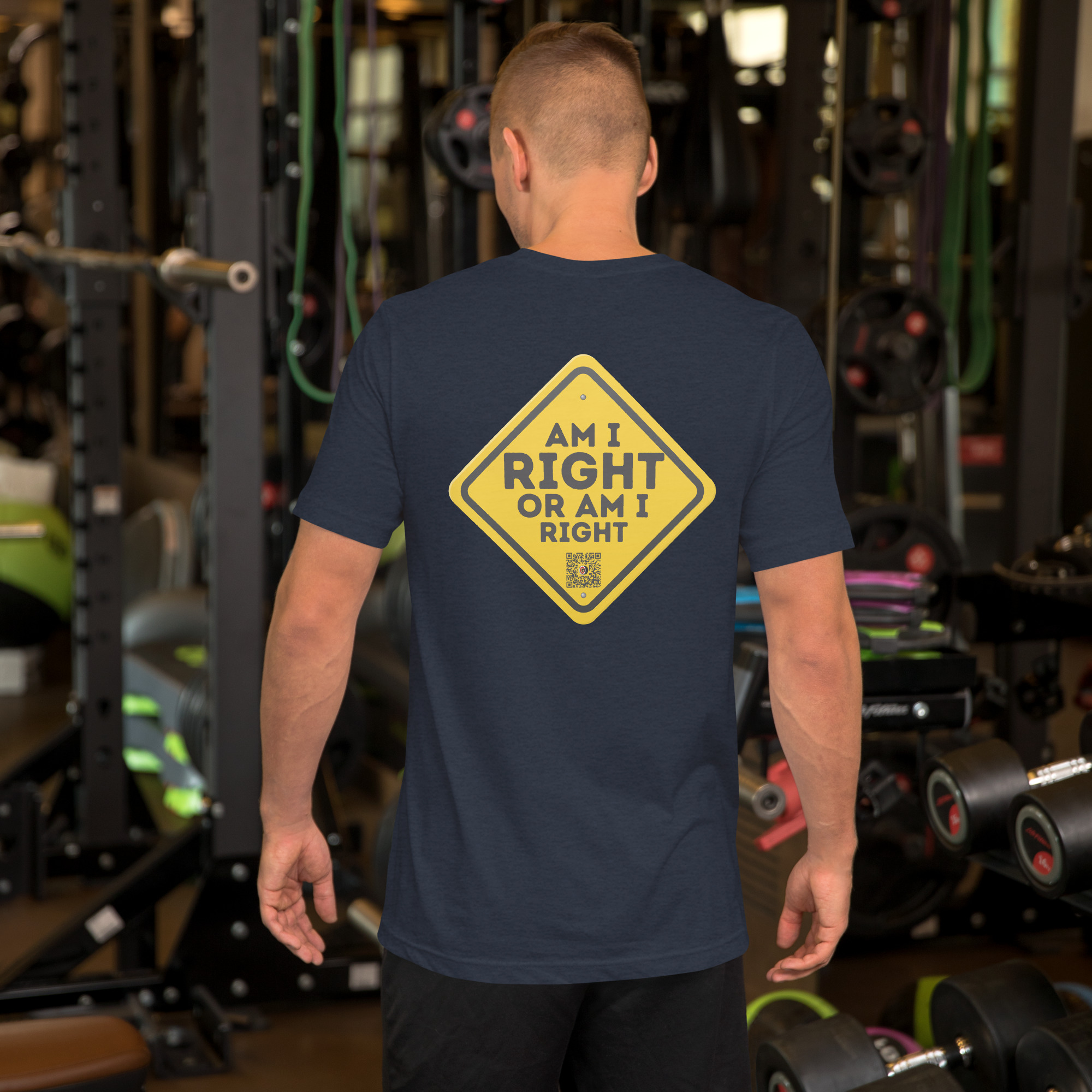 Am I Right Caution Tee - Image 20