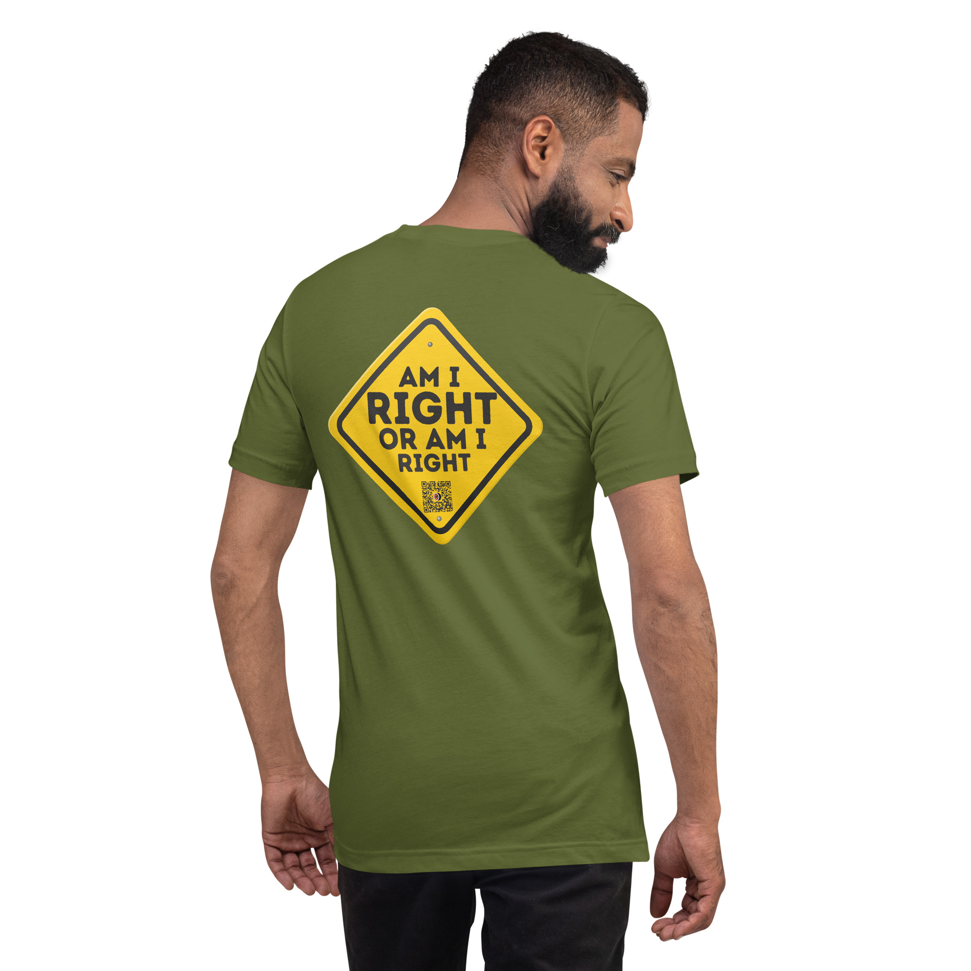 Am I Right Caution Tee - Image 10