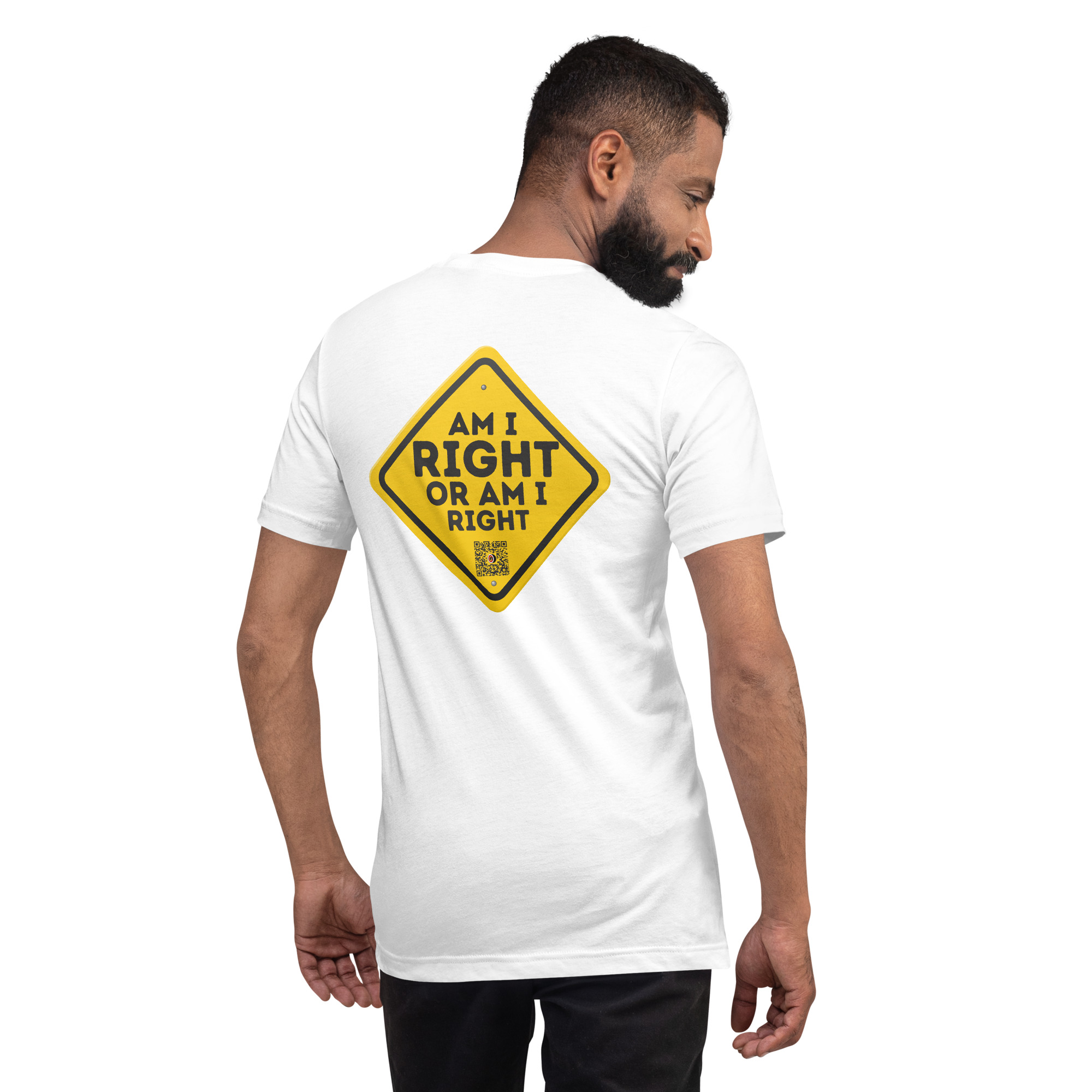 Am I Right Caution Tee - Image 13